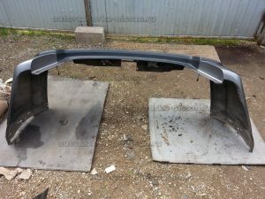 Бампер задний в сборе с фонарями Nissan X-Trail T31 Б/У арт.85022JG04H, 85022JU14H (18346)