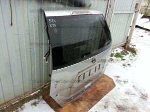 Дверь пятая (крышка багажника) голая со стеклом Nissan X-Trail T31 Б/У арт.K010MJG4EA, K010MJG4EB (18481)
