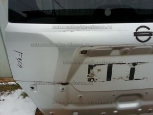 Дверь пятая (крышка багажника) голая со стеклом Nissan X-Trail T31 Б/У арт.K010MJG4EA, K010MJG4EB (18481)