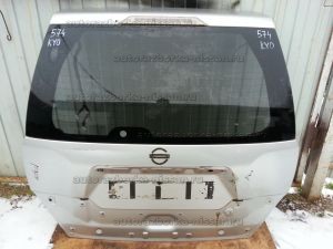 Дверь пятая (крышка багажника) голая со стеклом Nissan X-Trail T31 Б/У арт.K010MJG4EA, K010MJG4EB (18481)