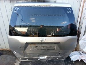Дверь пятая (крышка багажника) голая со стеклом Nissan X-Trail T31 Б/У арт.K010MJG4EA, K010MJG4EB (18521)