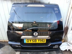 Дверь пятая (крышка багажника) в сборе Nissan X-Trail T31 Б/У арт.K010MJG4EA, K010MJG4EB (18520)