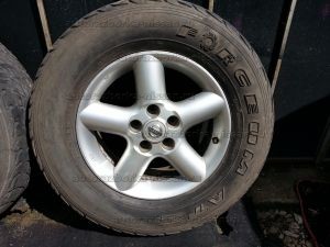 Комплект колес 4шт на литых дисках R16 с резиной Nissan X-Trail T30 Б/У арт.403008H326, 403008H327 (18545)