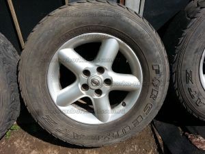 Комплект колес 4шт на литых дисках R16 с резиной Nissan X-Trail T30 Б/У арт.403008H326, 403008H327 (18545)