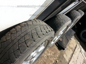 Комплект колес 4шт на литых дисках R16 с резиной Nissan X-Trail T30 Б/У арт.403008H326, 403008H327 (18545)
