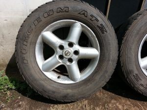 Комплект колес 4шт на литых дисках R16 с резиной Nissan X-Trail T30 Б/У арт.403008H326, 403008H327 (18545)