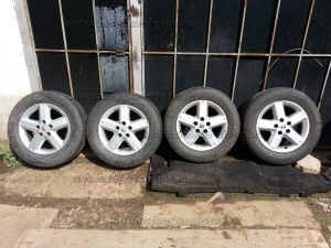 Комплект колес 4шт на литых дисках R16 с резиной Nissan X-Trail T30 Б/У арт.40300EQ025, 40300EQ026, 40300EQ325 (18546)