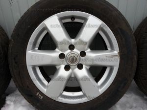 Комплект колес 4шт на литых дисках R17 с резиной Nissan X-Trail T30 Б/У арт.40300JG125 (17593)