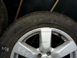 Комплект колес 4шт на литых дисках R17 с резиной Nissan X-Trail T31 Б/У арт.40300JG125 (17506)