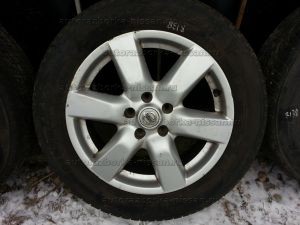 Комплект колес 4шт на литых дисках R17 с резиной Nissan X-Trail T31 Б/У арт.40300JG125 (17506)