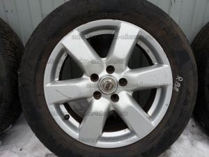 Комплект колес 4шт на литых дисках R17 с резиной Nissan X-Trail T31 Б/У арт.40300JG125 (17507)