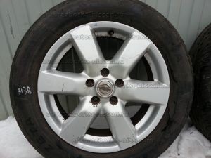 Комплект колес 4шт на литых дисках R17 с резиной Nissan X-Trail T31 Б/У арт.40300JG125 (17507)