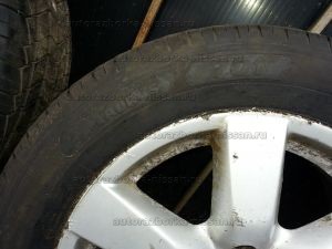 Комплект колес 4шт на литых дисках R17 с резиной Nissan X-Trail T31 Б/У арт.40300JG125 (17510)