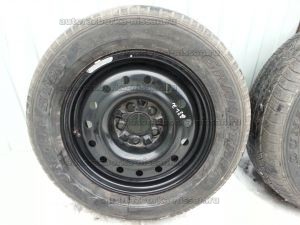 Комплект колес 4шт на штампованных дисках R16 с резиной Nissan X-Trail T31 Б/У арт. (17601)