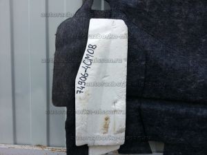 Ковролин, карпет, ковер пола задний Nissan X-Trail T32 Б/У арт.749064CM0B (18537)