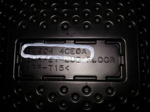 Накладка пола багажника Nissan X-Trail T32 Б/У арт.849044CE0A (18432)